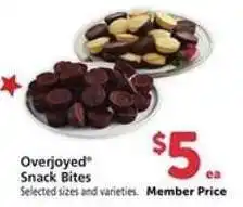 Safeway Overjoyed Snack Bites offer