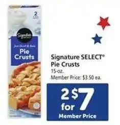 Safeway Signature Select Pie Crusts offer