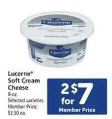 Safeway Lucerne Soft Cream Cheese offer