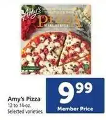 Safeway Amy's Pizza offer