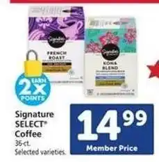 Safeway Signature Select Coffee offer