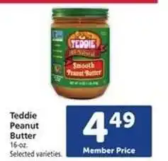 Safeway Teddie Peanut Butter offer