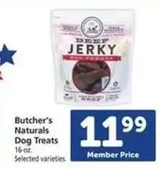 Safeway Butcher's Naturals Dog Treats offer