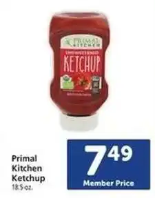Safeway Primal Kitchen Ketchup offer