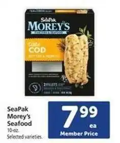 Safeway SeaPak Morey's Seafood offer
