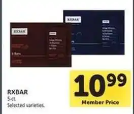 Safeway RXBAR offer
