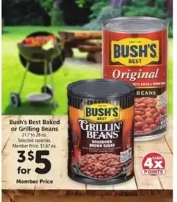 Safeway Bush's Best Baked or Grilling Beans offer