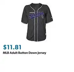 Sam's Club MLB Adult Button Down Jersey offer