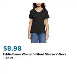 Sam's Club Eddie Bauer Women's Short Sleeve V-Neck T-Shirt offer