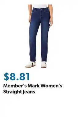 Sam's Club Member's Mark Women's Straight Jeans offer