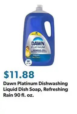 Sam's Club Dawn Platinum Dishwashing Liquid Dish Soap, Refreshing Rain 90 fl. oz offer