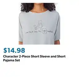 Sam's Club Character 2-Piece Short Sleeve and Short Pajama Set offer