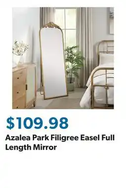 Sam's Club Azalea Park Filigree Easel Full Length Mirror offer