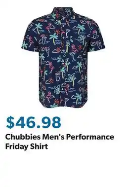 Sam's Club Chubbies Men's Performance Friday Shirt offer