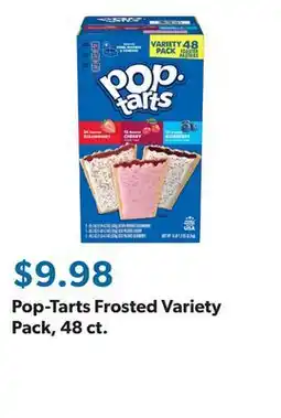 Sam's Club Pop-Tarts Frosted Variety Pack, 48 ct offer
