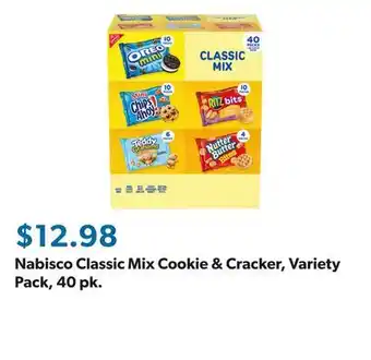 Sam's Club Nabisco Classic Mix Cookie & Cracker, Variety Pack, 40 pk offer