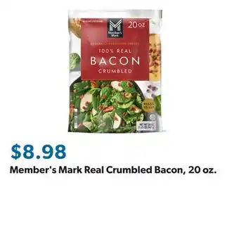 Sam's Club Member's Mark Real Crumbled Bacon, 20 oz offer