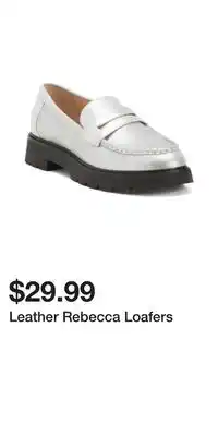 TJ Maxx Leather Rebecca Loafers offer