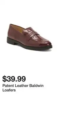 TJ Maxx Patent Leather Baldwin Loafers offer