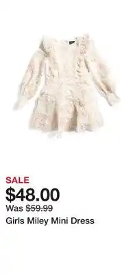 TJ Maxx Girls Miley Mini Dress offer