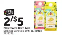 Stop&Shop Newman's Own Ade offer