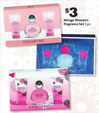 Family Dollar Mirage Women's Fragrance Set offer