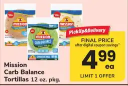 ACME Mission Carb Balance Tortillas offer