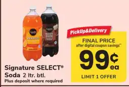 ACME Signature SELECT Soda offer