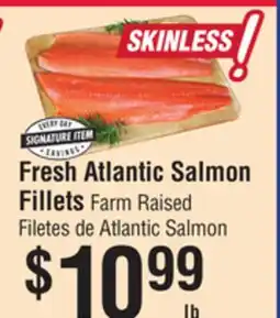 Smart & Final Fresh Atlantic Salmon Fillets offer