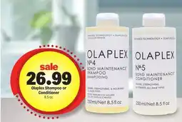 Meijer Olaplex Shampoo or Conditioner offer