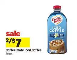 Meijer Coffee mate Iced Coffee offer
