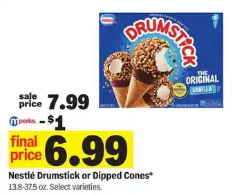 Meijer Nestlé Drumstick or Dipped Cones offer