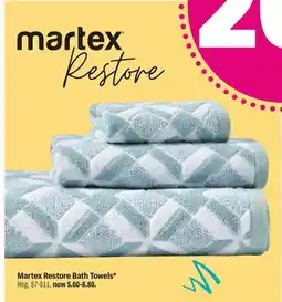 Meijer Martex Restore Bath Towels offer