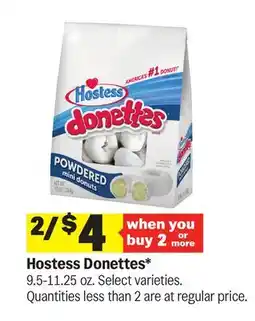 Meijer Hostess Donettes offer