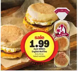 Meijer Aunt Millie's English Muffins offer