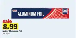 Meijer Meijer Aluminum Foil offer