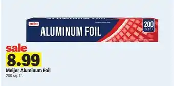 Meijer Meijer Aluminum Foil offer