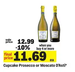 Meijer Cupcake Prosecco or Moscato D'Asti offer