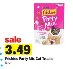Meijer Friskies Party Mix Cat Treats offer