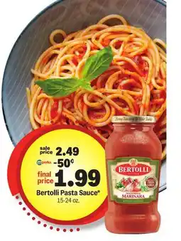 Meijer Bertolli Pasta Sauce offer