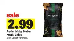 Meijer Frederik's by Meijer Kettle Chips offer