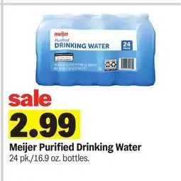 Meijer Meijer Purified Drinking Water offer