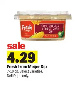 Meijer Fresh from Meijer Dip offer