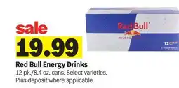 Meijer Red Bull Energy Drinks offer