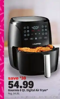 Meijer Gourmia 6 Qt. Digital Air Fryer offer