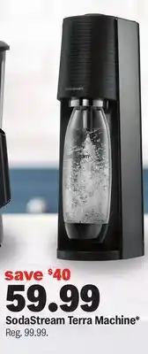 Meijer SodaStream Terra Machine offer