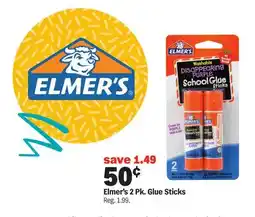 Meijer Elmer's 2 Pk. Glue Sticks offer