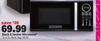 Meijer Black & Decker Microwave offer