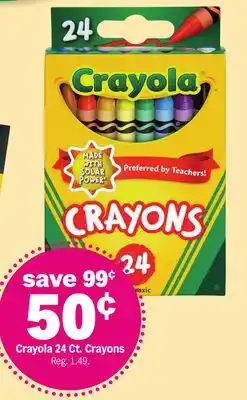 Meijer Crayola 24 Ct. Crayons offer