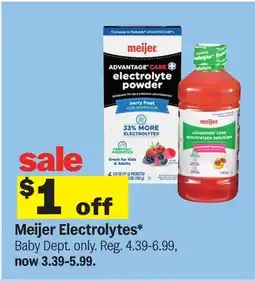 Meijer Meijer Electrolytes offer